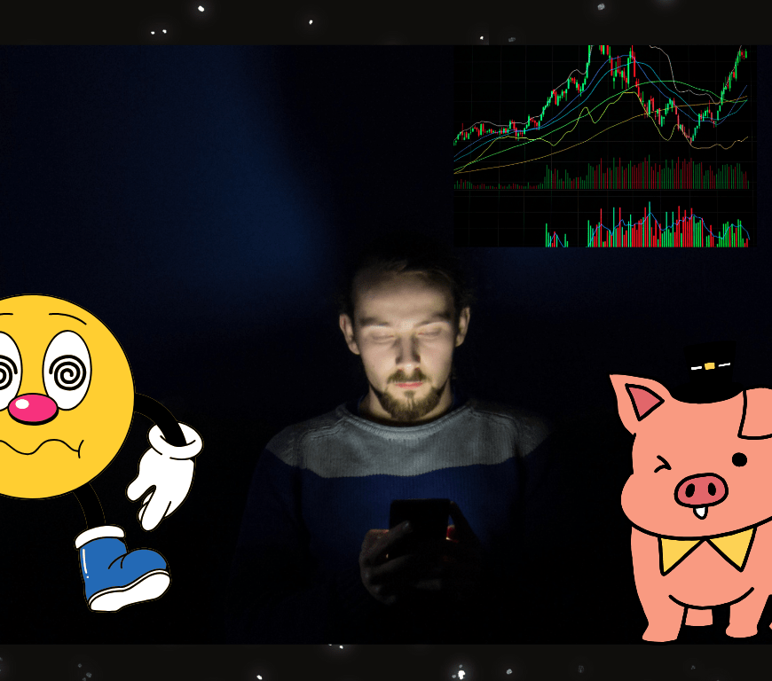 CUIDADO: Investir também vicia