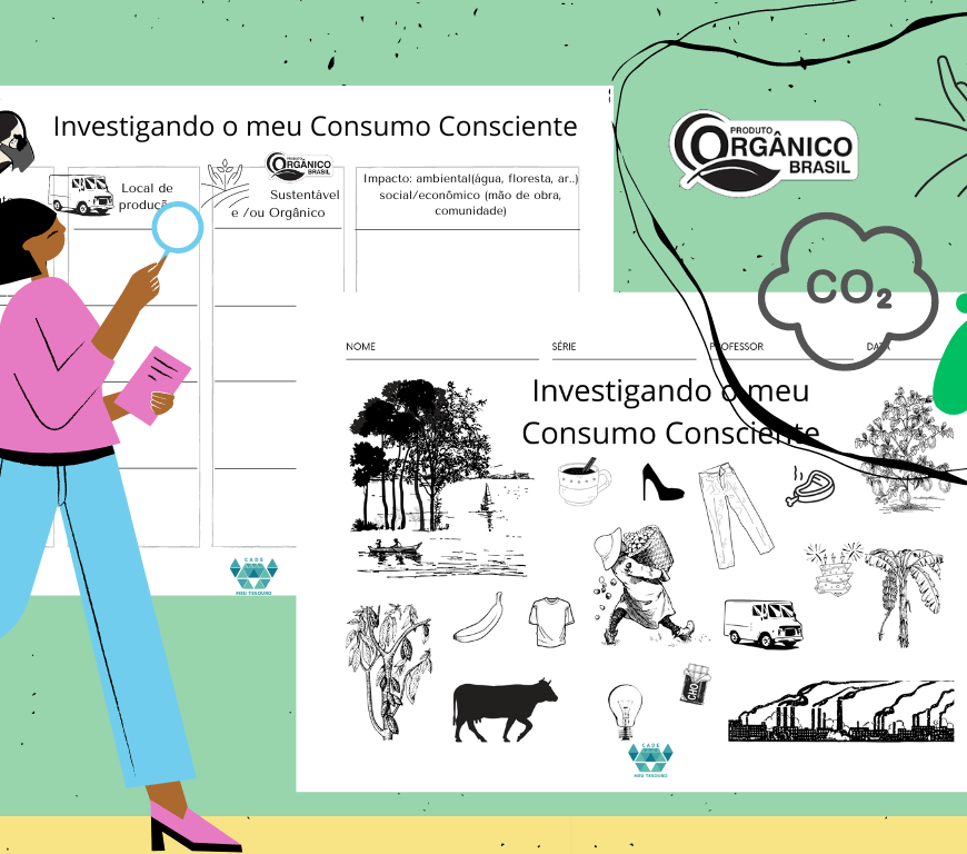 Investigação do Consumo Consciente - ferramenta, atividade de pesquisa e introdução