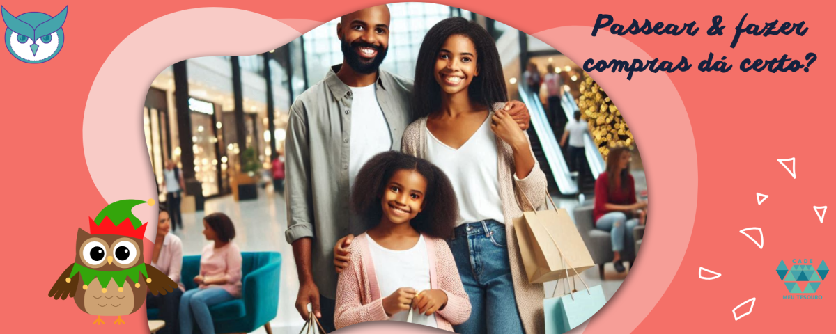 Fazer compras não é passear, passear não é fazer compras. Controlando o consumismo no Natal.